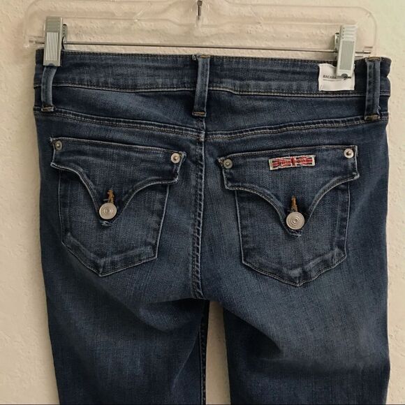 Hudson Bacara Straight Flood Cuffed denim jeans 24 - Picture 4 of 8